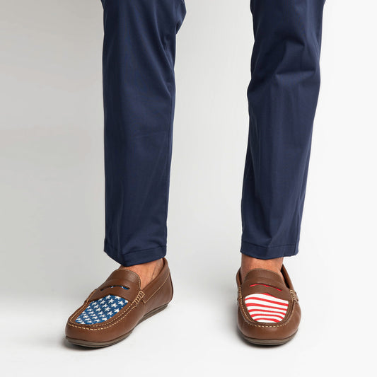 The Stars and Stripes Loafer Old Sport Company